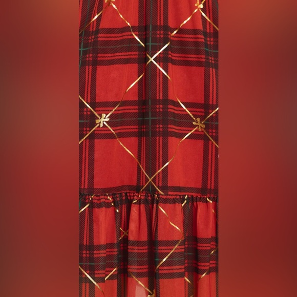 Blackmilk Tartan Gift Wrap Bow Back Dress - Limited - Picture 8 of 9